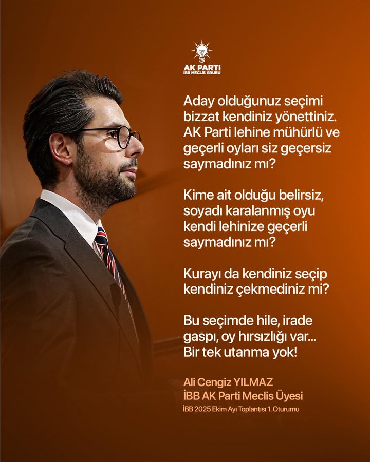 AK Parti lehine kullanılan ve tahrip edilmemiş oyu geçersiz sayan siz değil misiniz