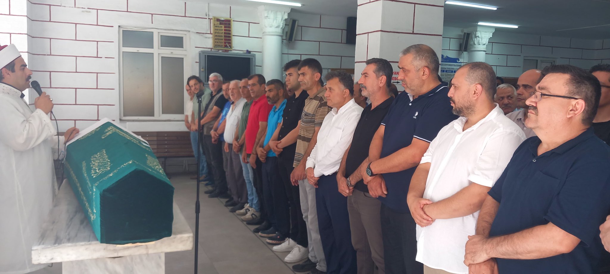 Kartaltepe Mahallesi Yönetim Kurulu Üyemiz Mahmut Şahin’in kıymetli babası Paşa Şahin’in cenazesindeydik.