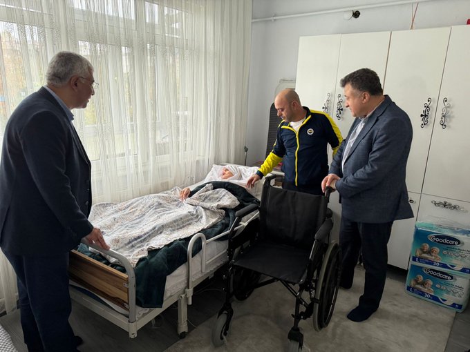 Hasta ziyaretlerimiz, hemşehrilerimizle gönül bağlarımızı güçlendiriyor.