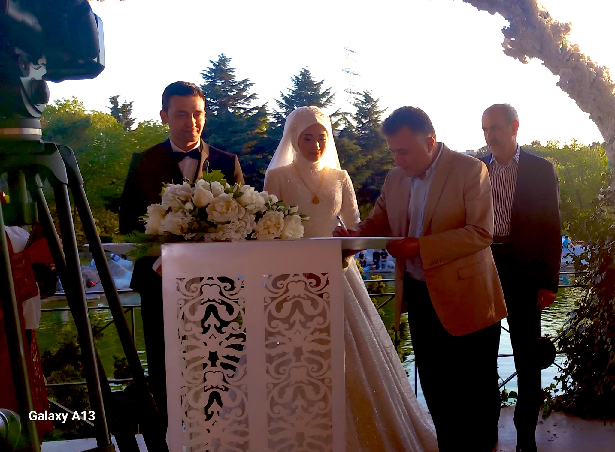 Büşra & Murat çiftimizin nikah merasimine katıldık.