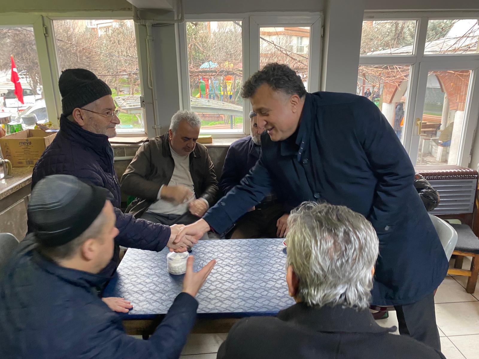 İsmetpaşa Mahallesi Orta Camii Derneği Çay Ocağında Samimi Sohbet, Gönül Buluşması