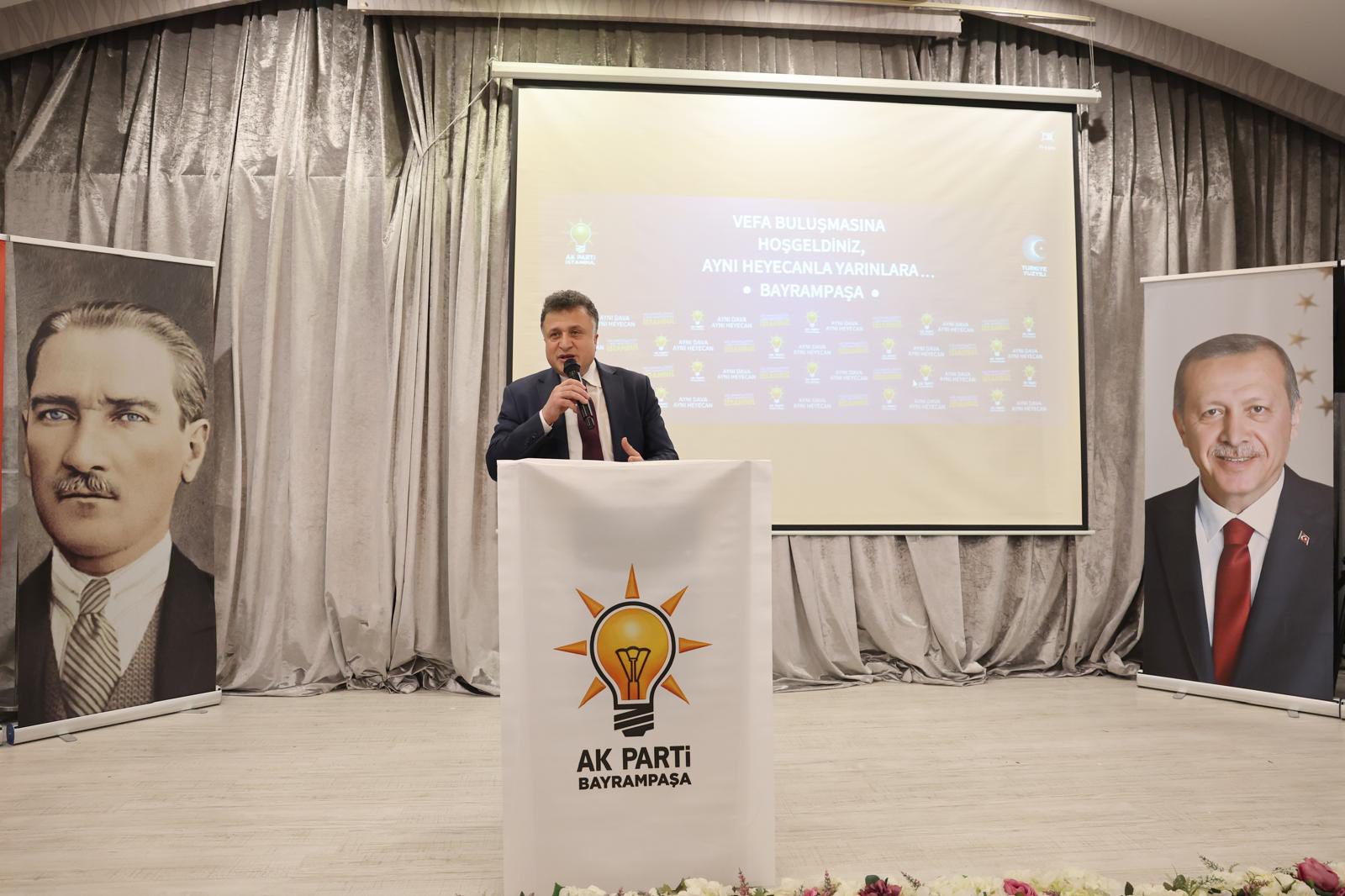 AK Parti Emektarları Vefa Buluşmasında Bir Araya Geldi