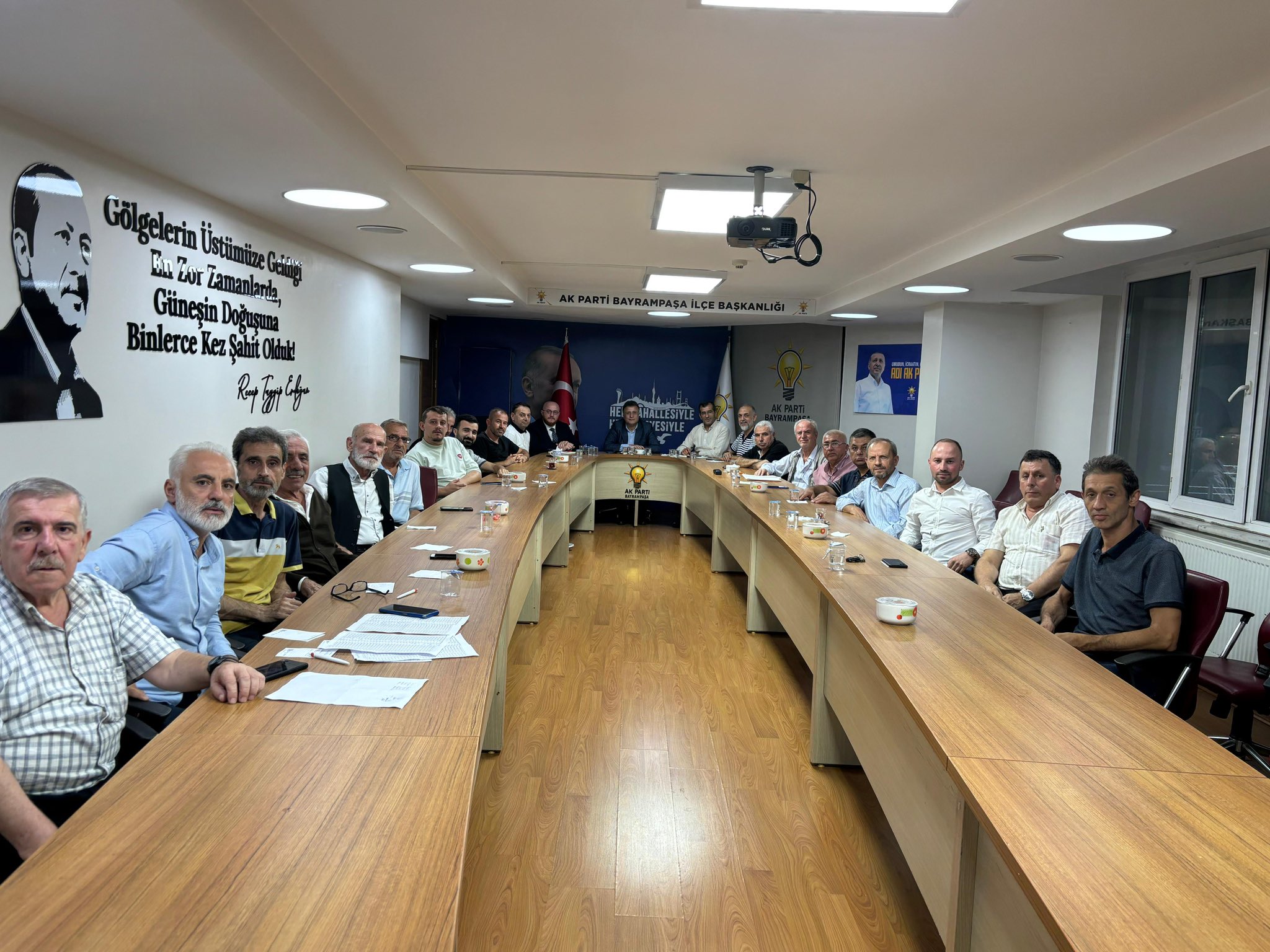 İsmetpaşa Mahallesi sandık müşahitleriyle istişare toplantımızı gerçekleştirdik.