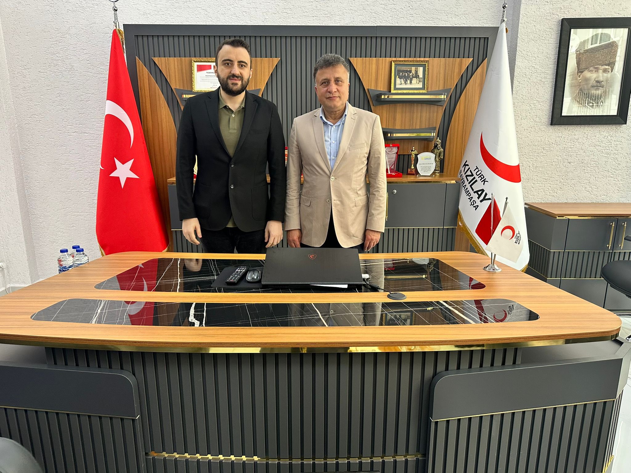 Kızılay Bayrampaşa Şubesine iade-i ziyarette bulunduk.