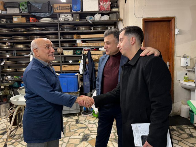 Orta Mahallemizdeki kıymetli esnaflarımızı ziyaret etik