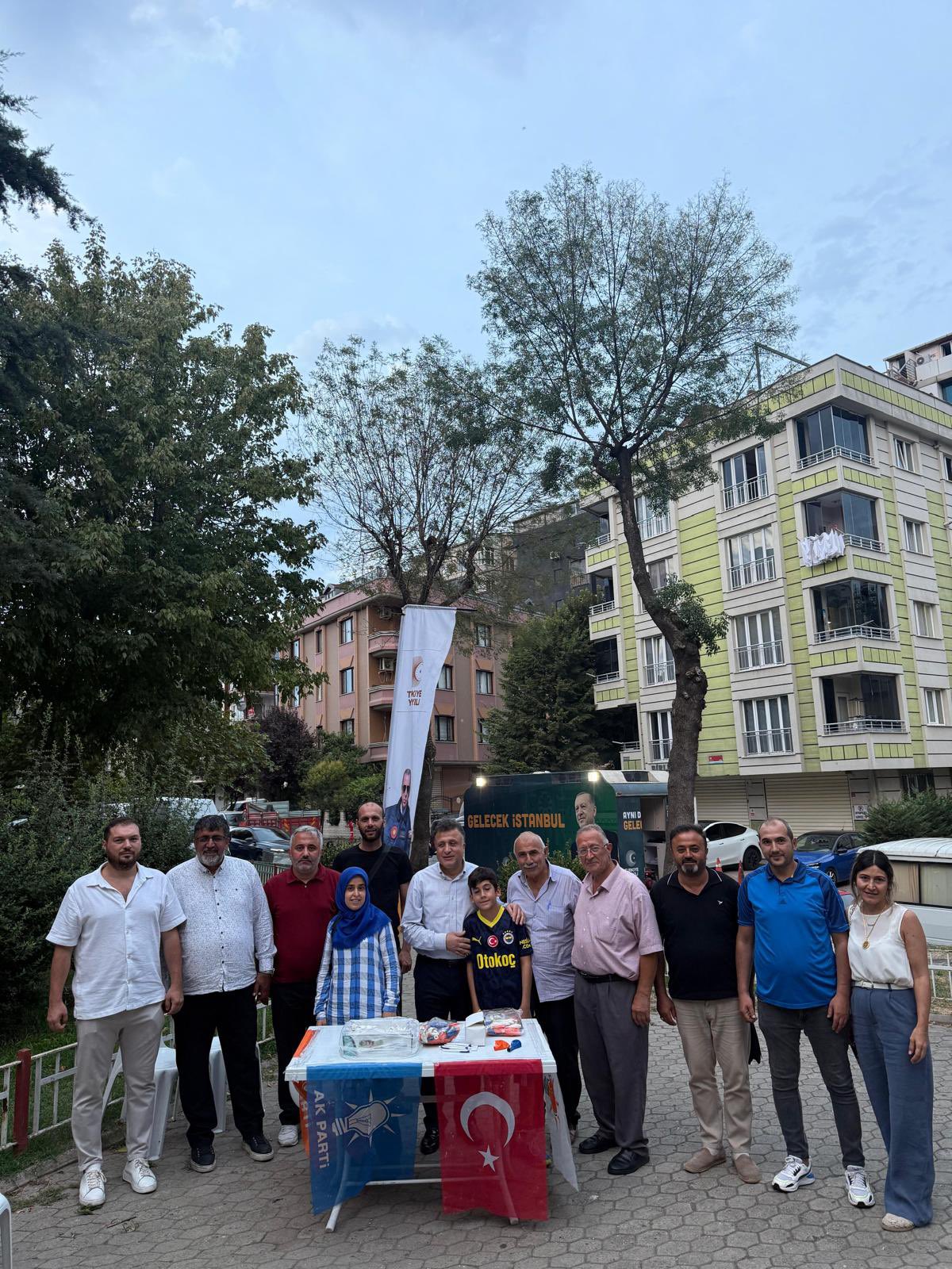 Kocatepe Mahallemizde AK Nokta’mızla sahadaydık.