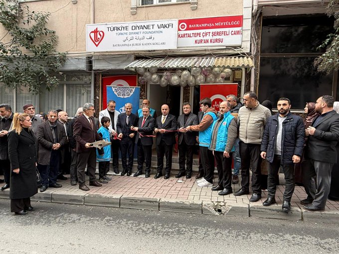 TDV Bayrampaşa Şubesi Kadın Kolları Bürosu’nun ilçemizdeki şubesinin açılışına katılım sağladık