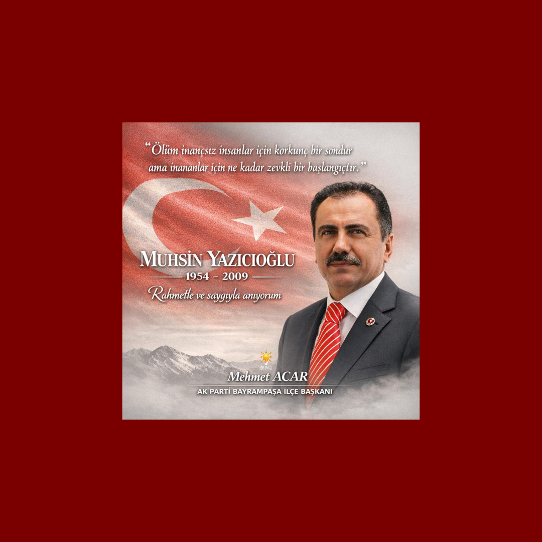 Başkan Mehmet Acar, Muhsin Yazıcıoğlu’nu Şehadetinin Yıl Dönümünde Andı