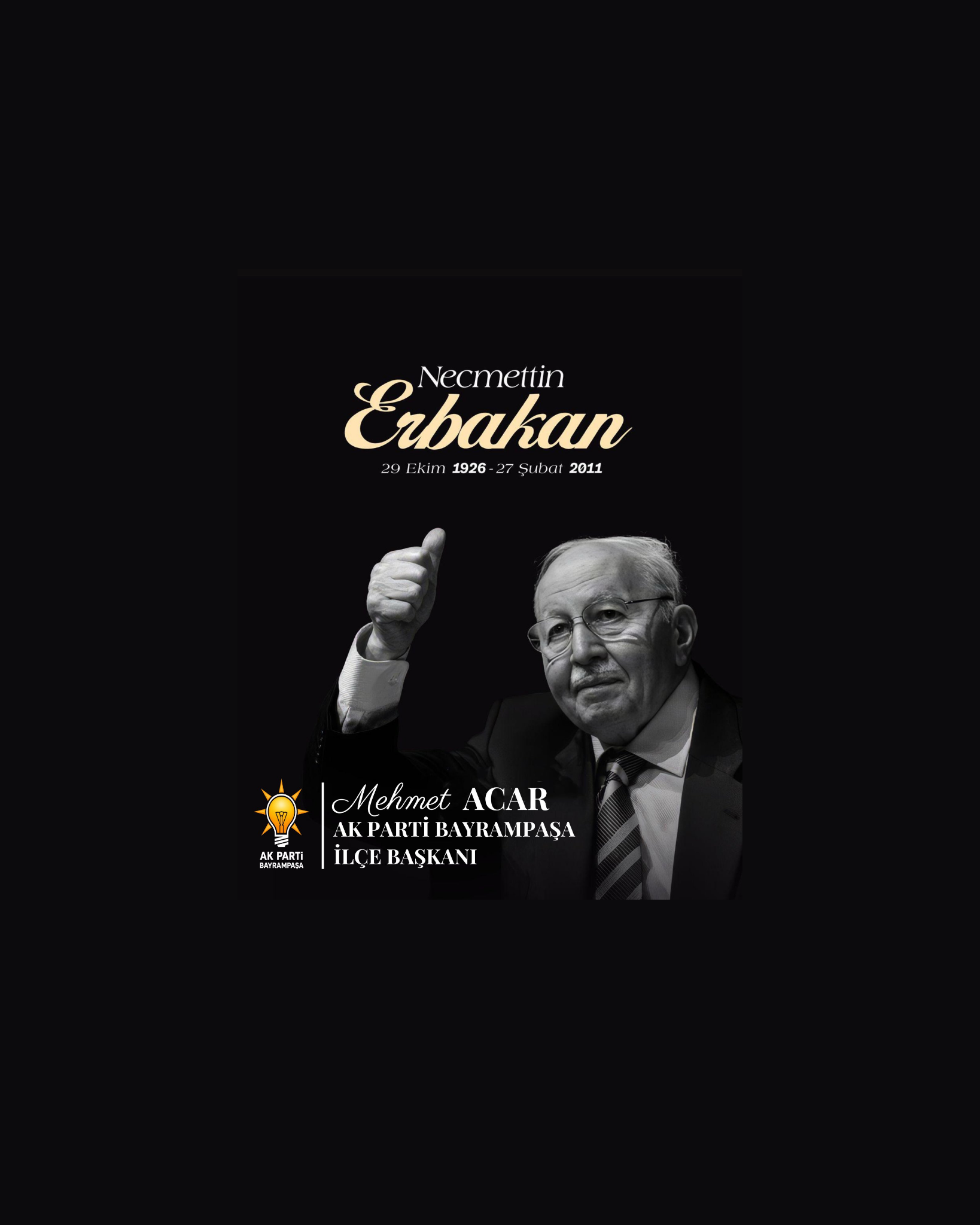 Prof. Dr. Necmettin Erbakan Vefatının Yıl Dönümünde Rahmetle Anıldı