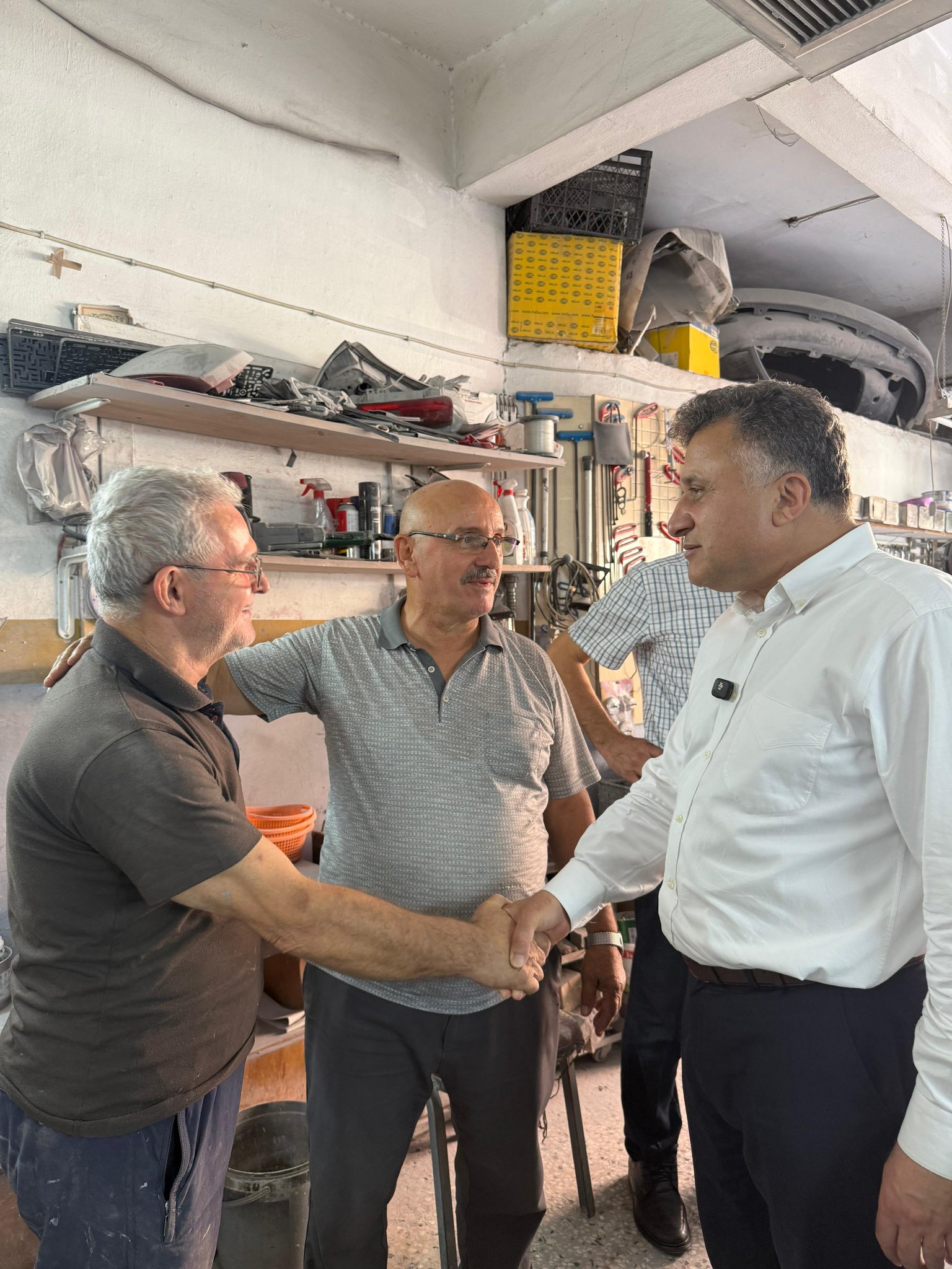 Altıntepsi Mahallesi Özkan Caddesi’nde esnaflarımıza ziyaret...