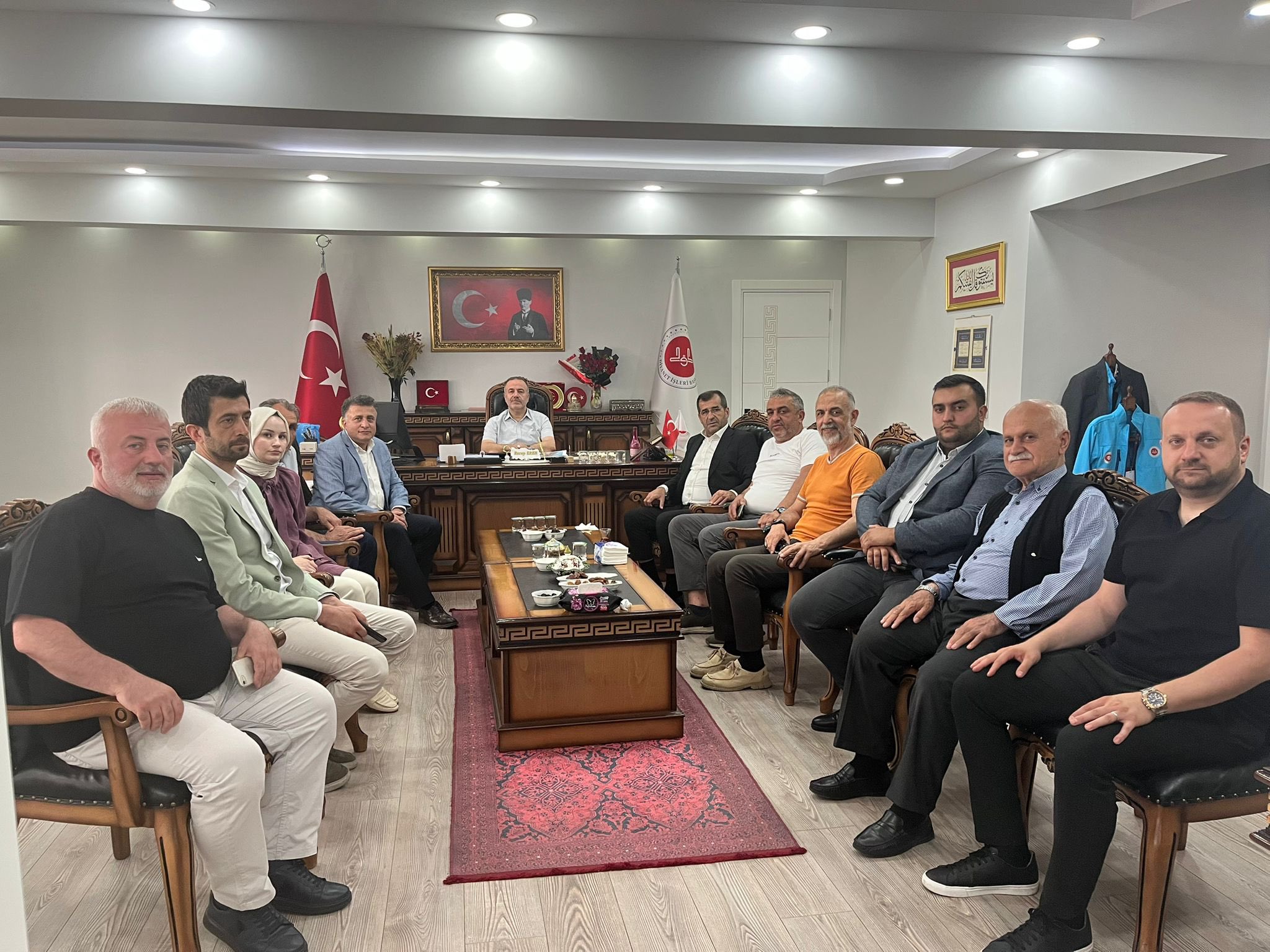 Bayrampaşa İlçe Müftümüz Sayın Recep Eren’e hac ziyareti