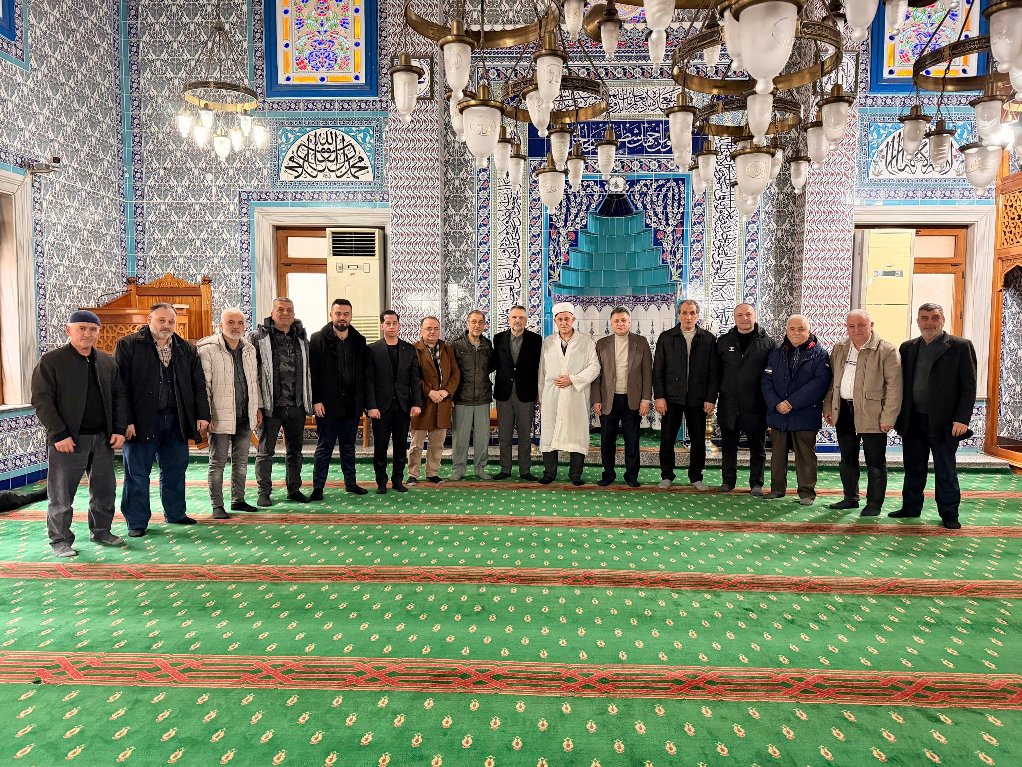 Orta Mahalle Hayırseverler Camii’nde Cuma Buluşması