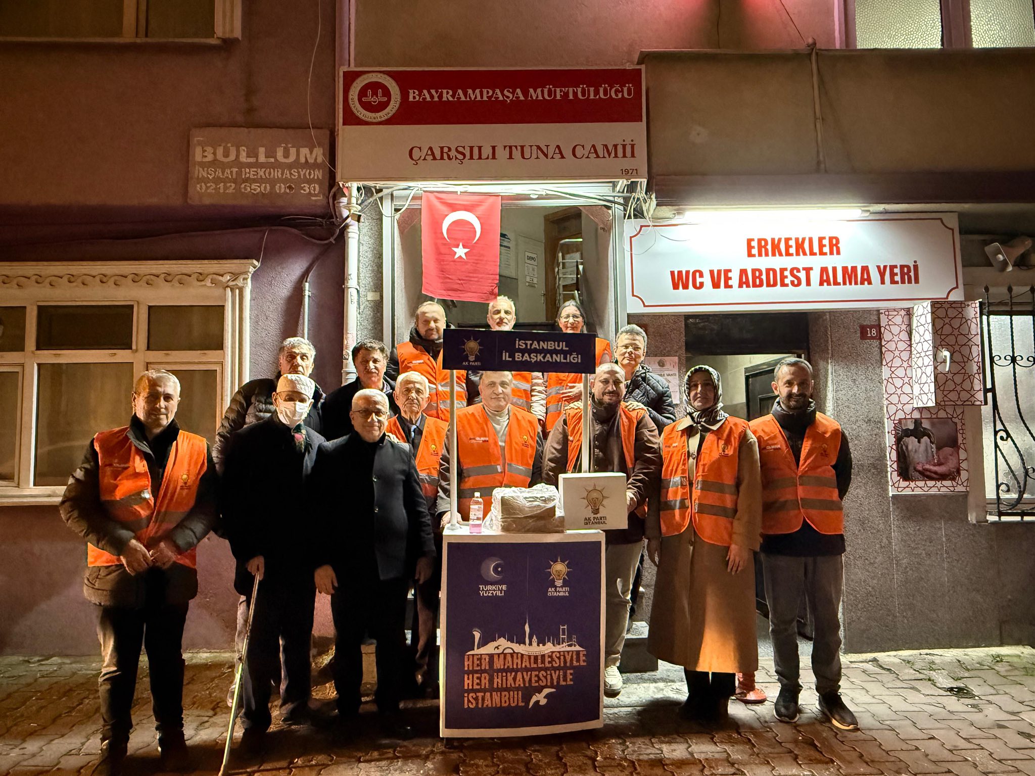 Çarşılı Tuna Camii’nde Teravih Buluşması