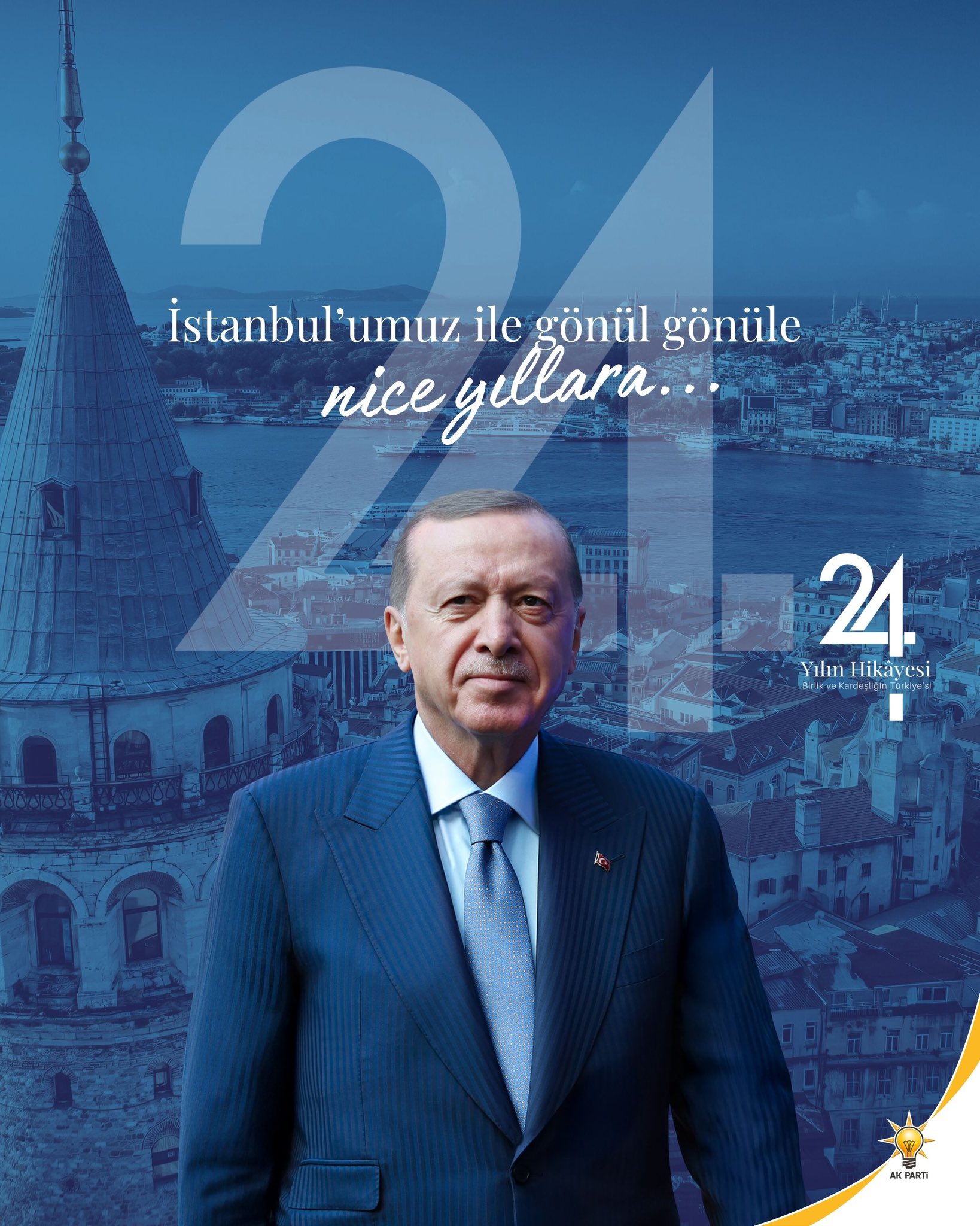 Milletin Partisi: AK Parti 24 yaşında!