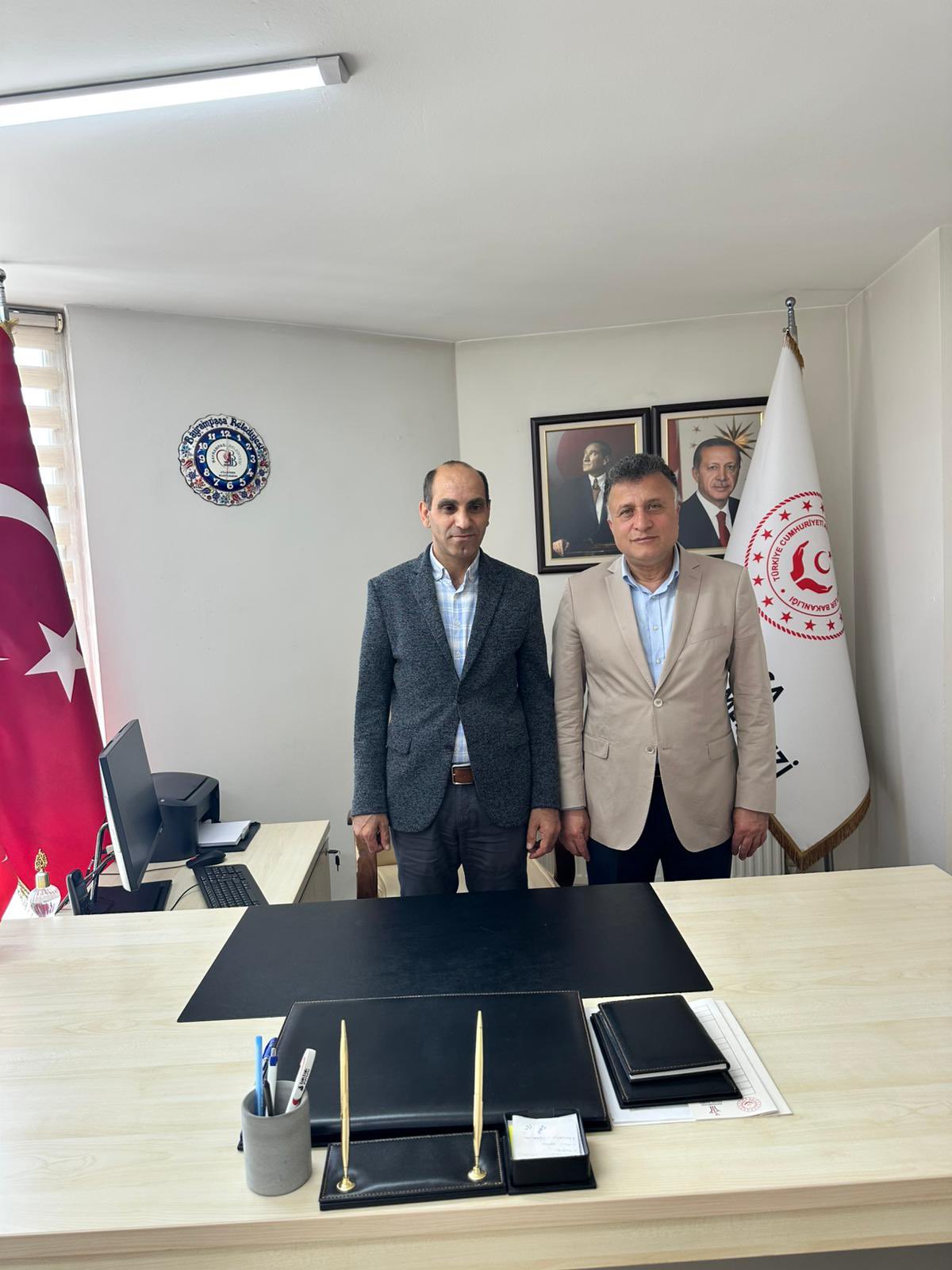 Bayrampaşa Sosyal Hizmet Merkezi’ni ziyaret.