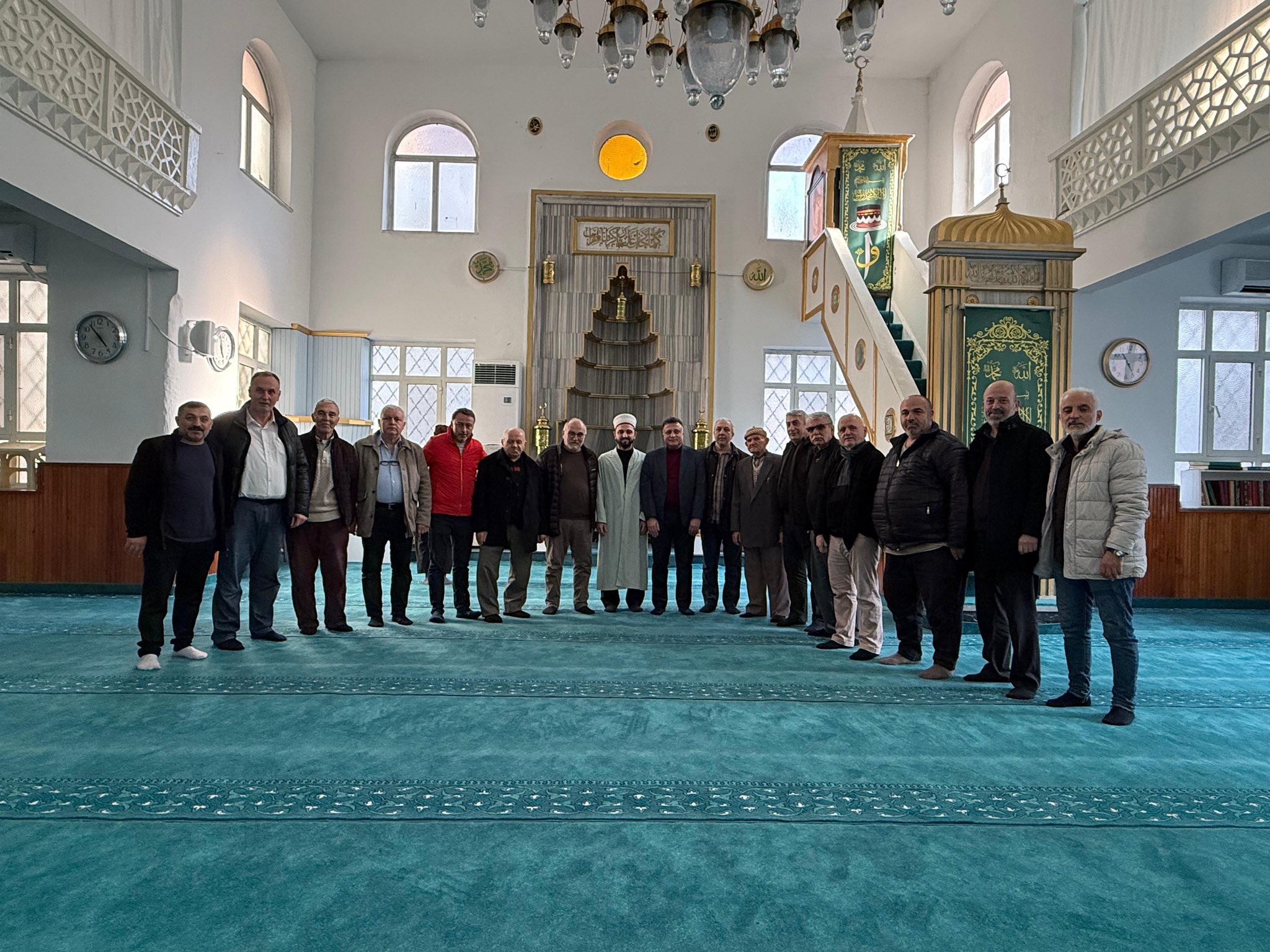 Yüce Camii’nde İkindi Namazı Sonrası Gönül Sohbeti