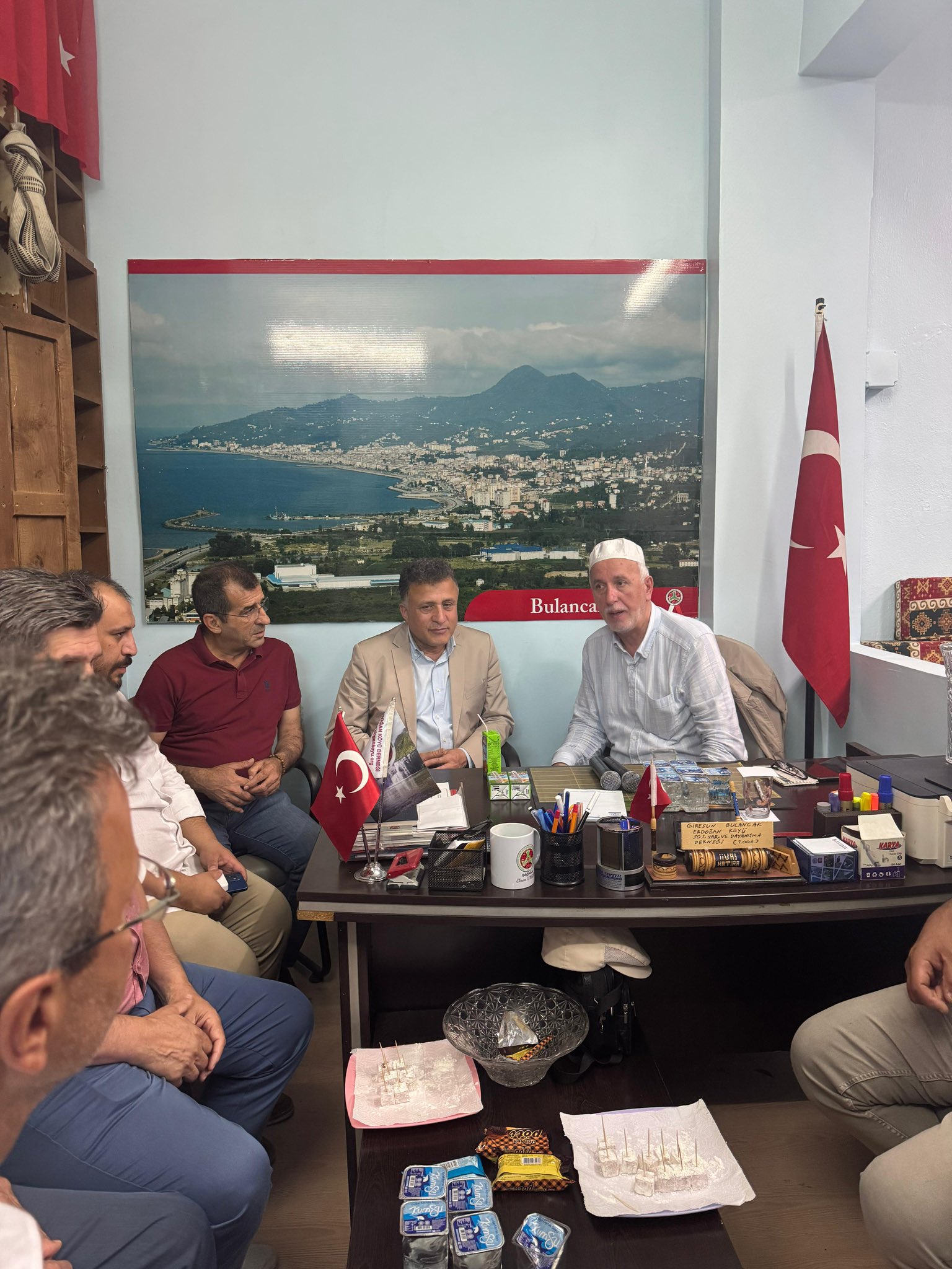 Taziye ve Kur’an tilavetine katıldık...