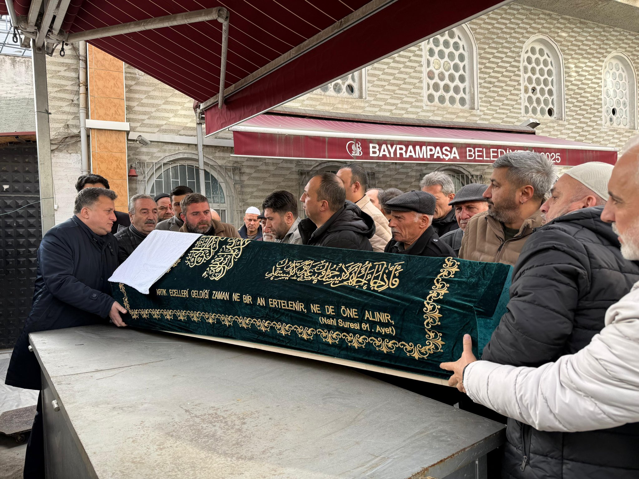 Kartaltepe’de Kazım Yılmaz Son Yolculuğuna Uğurlandı