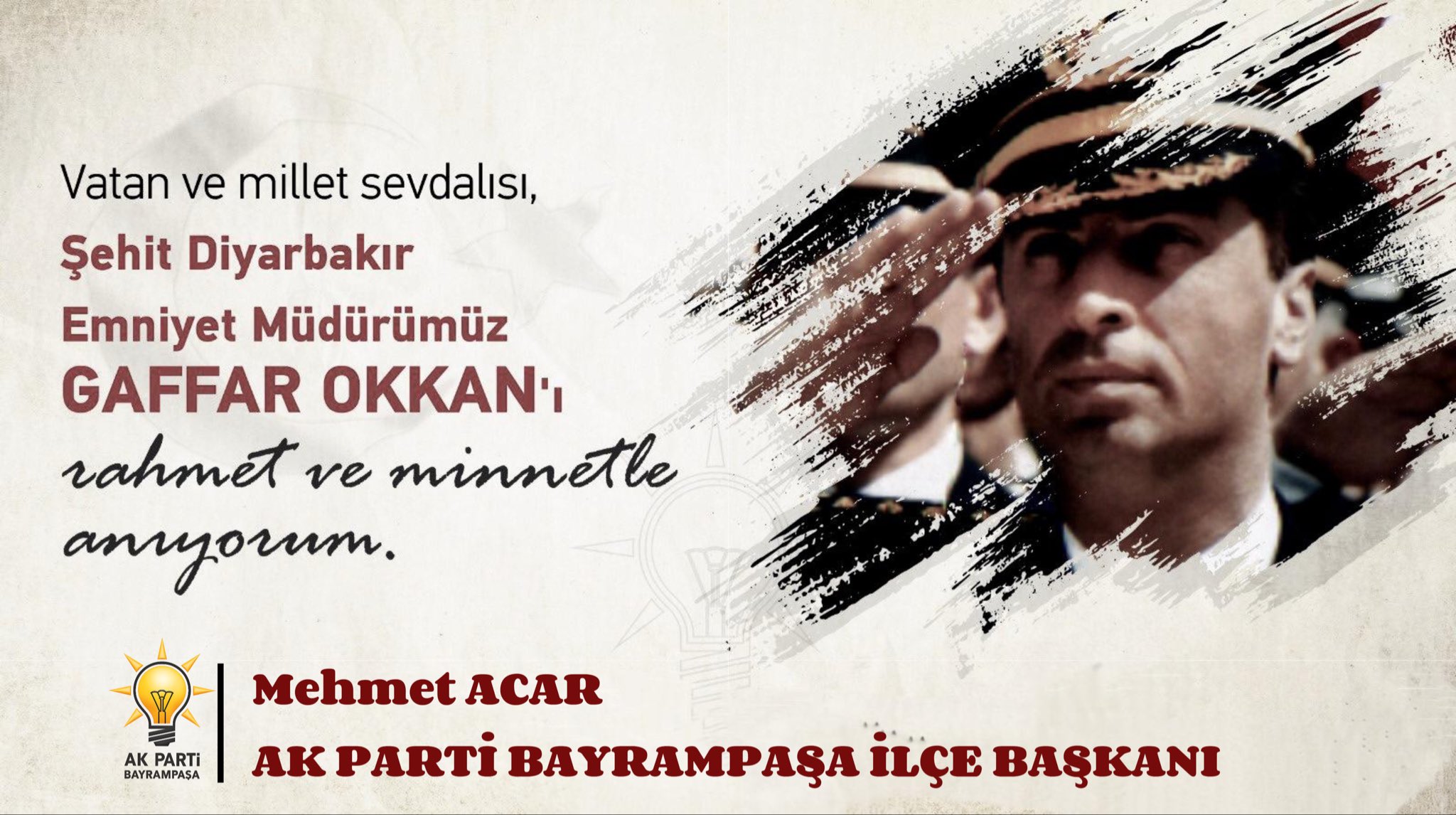 Şehit Emniyet Müdürü Ali Gaffar Okkan ve Kahraman Polislerimiz Rahmetle Anıldı