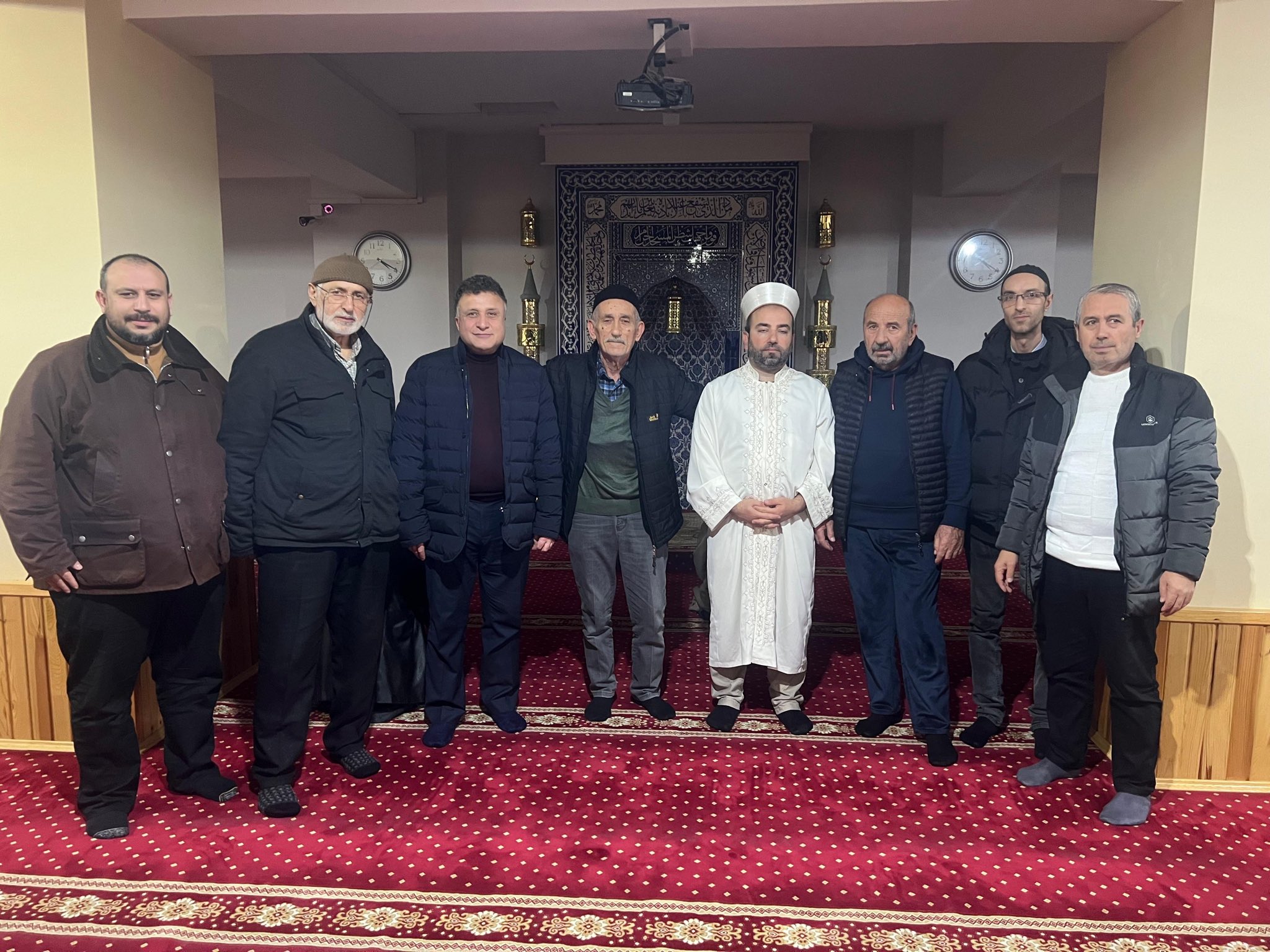 Yeşil Çimen Camii’nde Cemaatle Buluşma Gerçekleştirildi