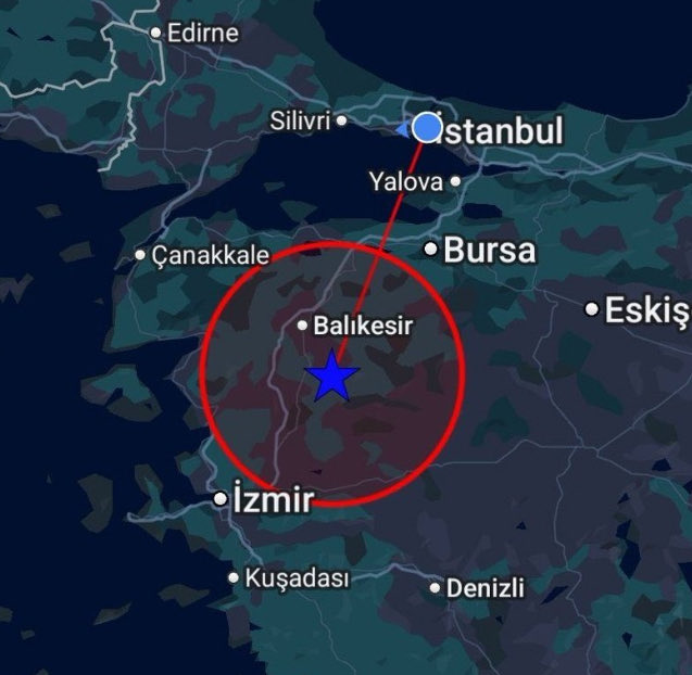 Balıkesir’de meydana gelen ve İstanbul’da da hissedilen deprem dolayısıyla endişe yaşayan tüm vatandaşlarımıza geçmiş olsun.