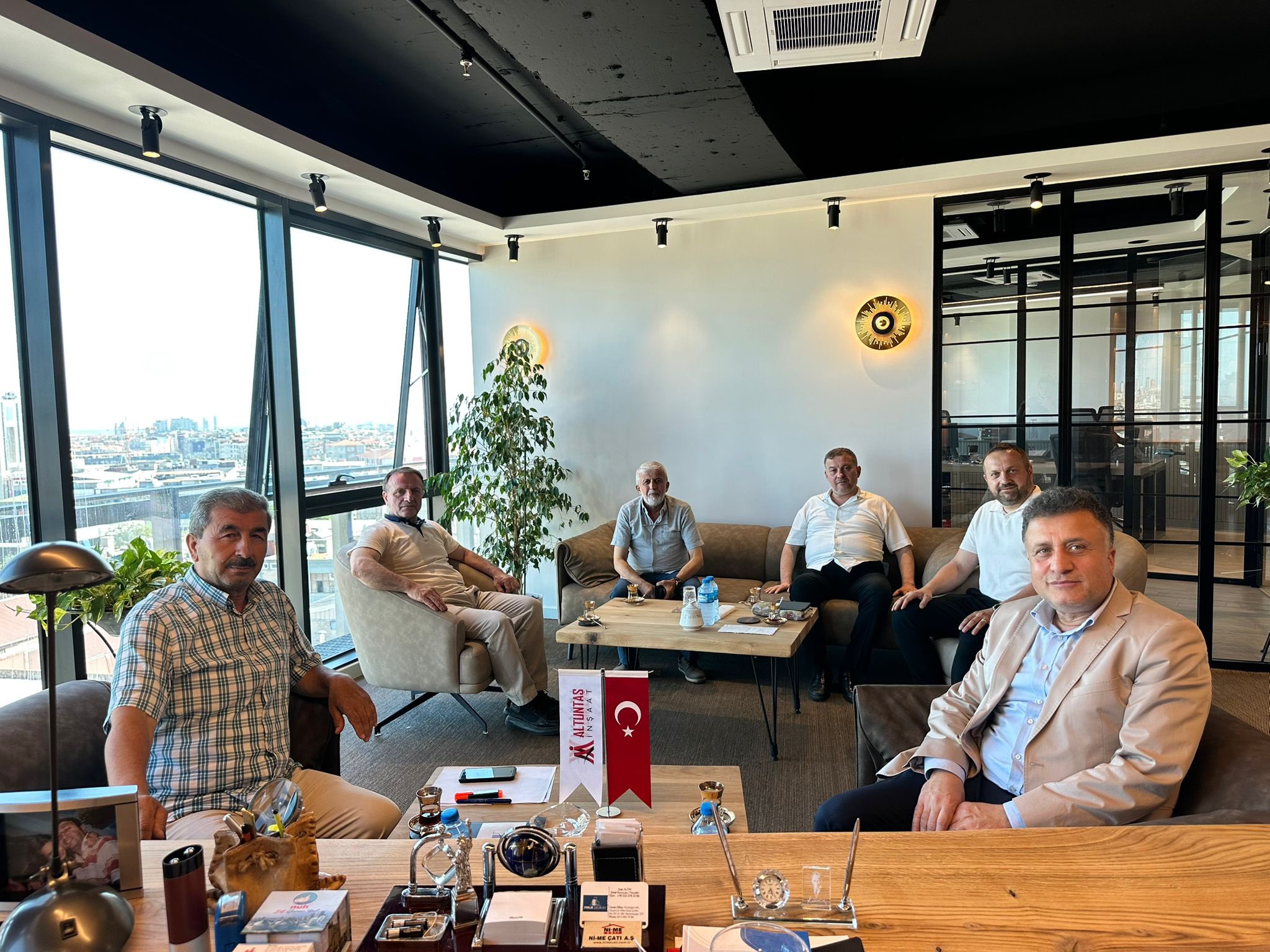 Kurucu Üyelerimizi Ziyaret Etmeye Devam Ediyoruz.