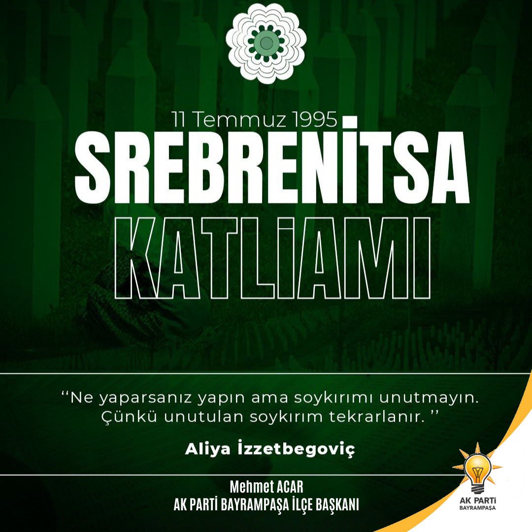 Srebrenitsa Katliamı’nın 30. yılı