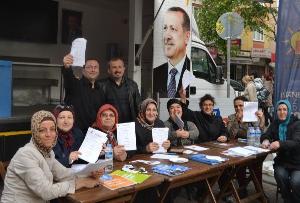 AK PARTİ BAYRAMPAŞA'DA ÜYE ÇALIŞMALARI HIZLA DEVAM EDİYOR