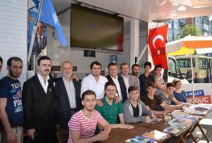 BAYRAMPAŞA'DA AK NOKTA ÜYE ÇALIŞMALARI DUALARLA BAŞLADI