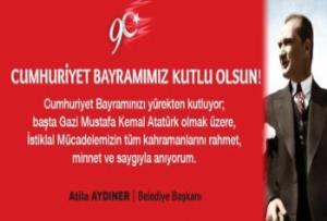 BAŞKAN AYDINER’İN 29 EKİM CUMHURİYET BAYRAMI MESAJI