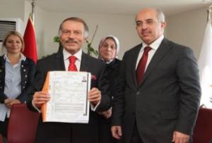 BAŞKAN AYDINER, BELEDİYE BAŞKANI ADAY ADAYI