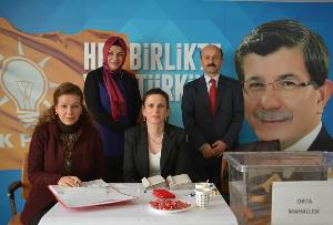 AK PARTİ KADIN KOLLARI "DELEGE SEÇİMİ" YAPILDI